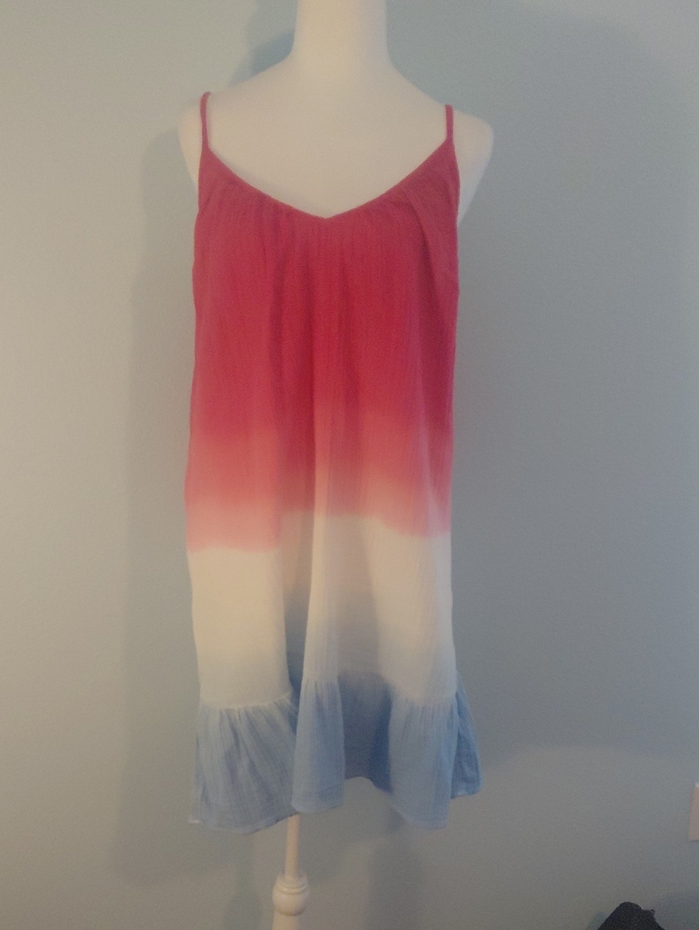 Vineyard Vines Bright Red Spaghetti Strap Top